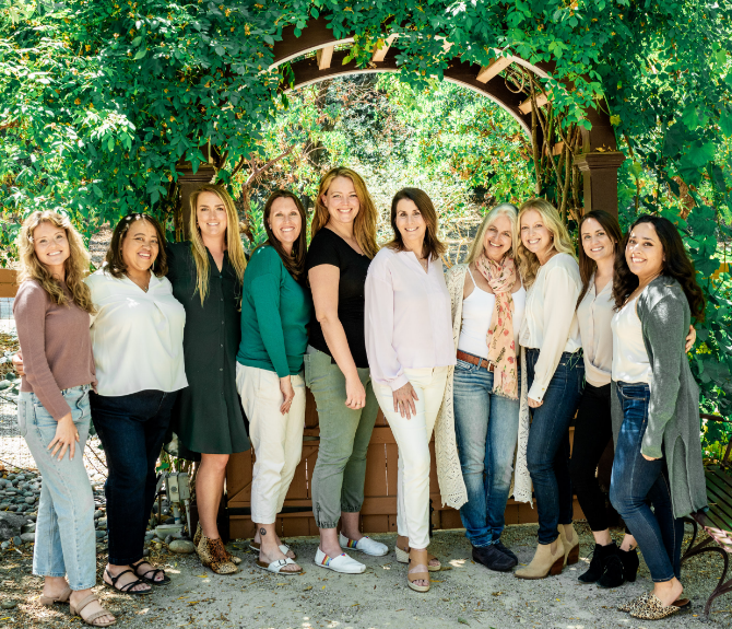 Marcella Cox & the Kindful Body team of clinicians and dietitians serving clients with online eating disorder therapy across California